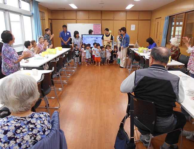 老人会の行事体験