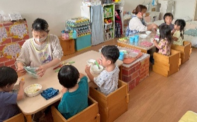 食事の写真