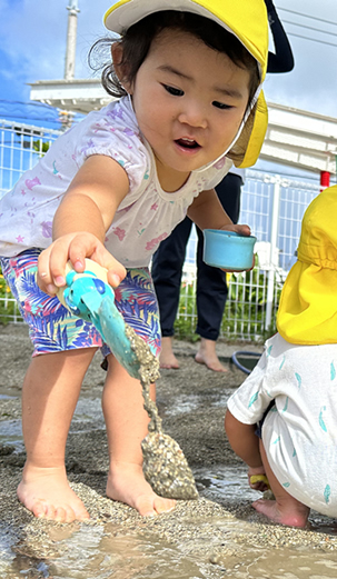 保育園笑顔