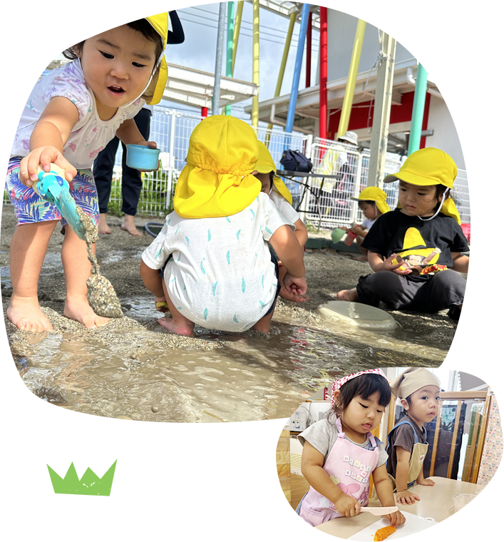保育園笑顔